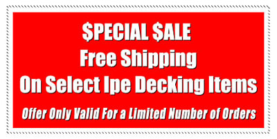 Ipe Decking Sale